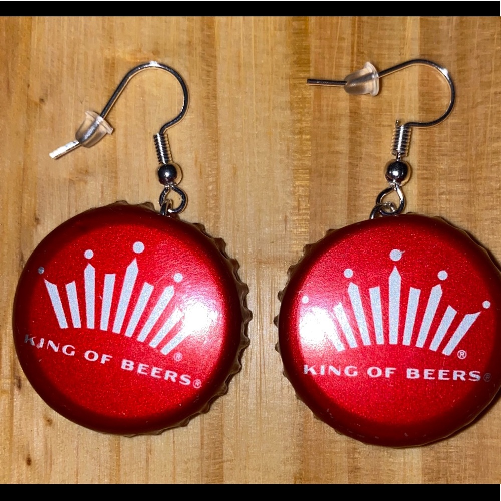 Beer earrings